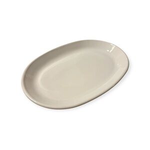 Corningware P-811 Coupe White 11" Oval Serving Platter USA Vintage